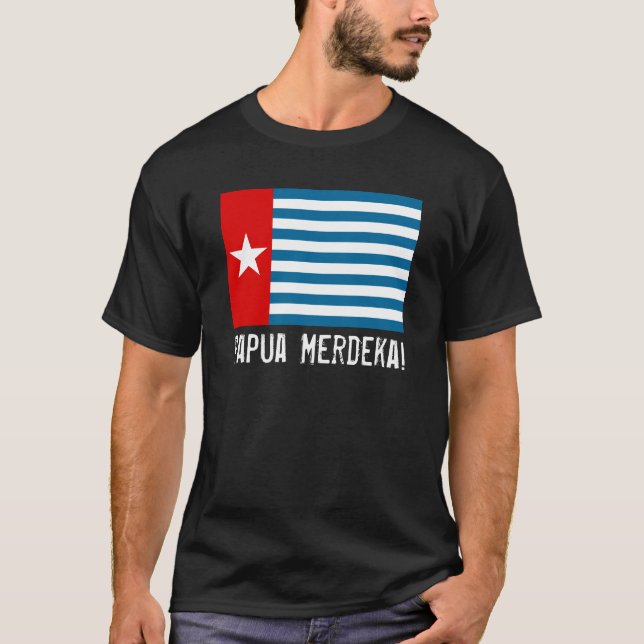 La Papouasie occidentale Merdeka ! T-shirt de (Devant)