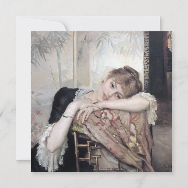 La Parisienne par Albert Edelfelt 1883 (Devant)