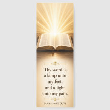 La Parole est une lampe à mes pieds (Bible)