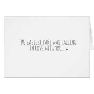 La partie la plus facile