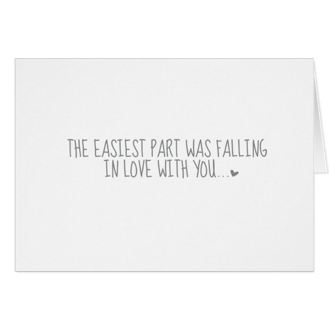 La partie la plus facile (Devant horizontal)