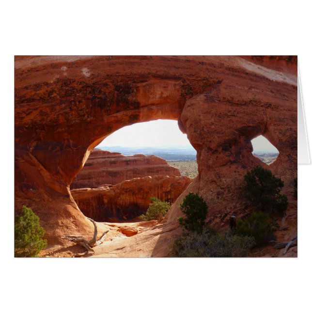 La partition Arch I dans le parc national des Arch (Devant horizontal)