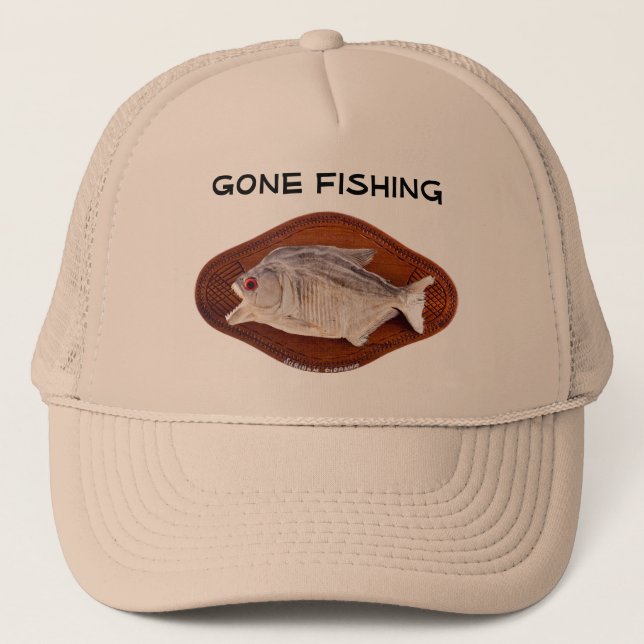 La pêche allée se connectent le casquette (Devant)