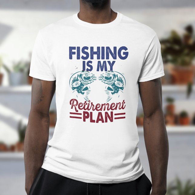 "La pêche est mon régime de retraite T-shirt (Créateur téléchargé)