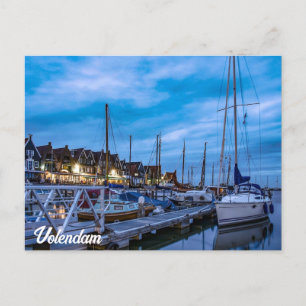 La pêche traditionnelle Volendam carte postale de