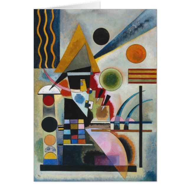 La peinture Abstraite de Kandinsky (Devant)