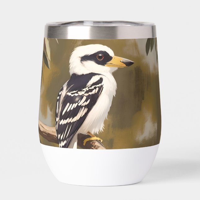 La peinture australienne Kookaburra, (Arrière)