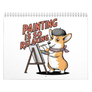 La Peinture Est Si Relaxante, Calendrier Artiste C