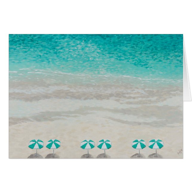 La peinture Vacances, mieux faire carte (Devant horizontal)