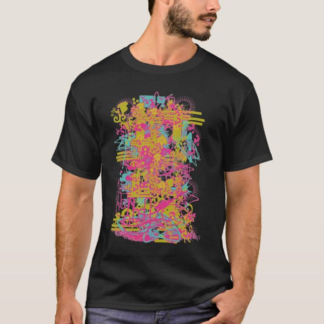 la perception enregistre le T-shirt de (Devant)