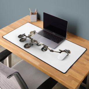 La Persévérance Mars Rover Sur Arrière - plan Blan