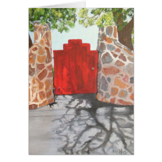 La petite porte rouge