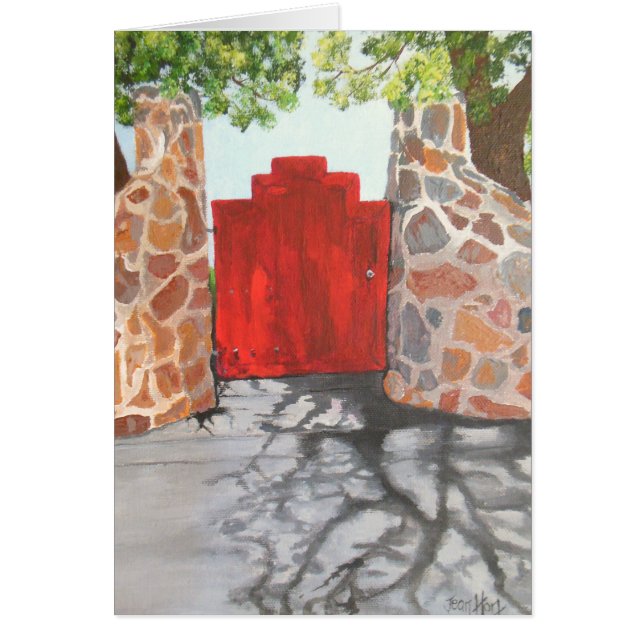 La petite porte rouge (Devant)