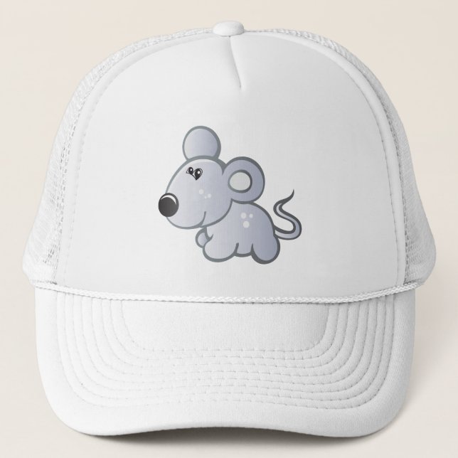la petite souris détendent dedans le casquette (Devant)