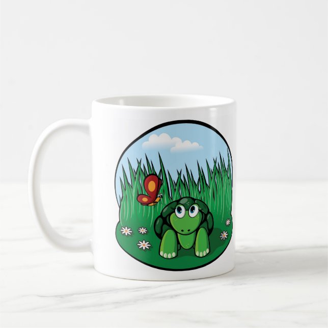 La petite tasse de tortue (Gauche)