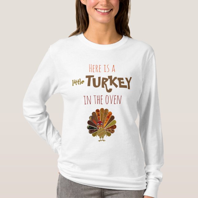 La petite Turquie drôle - T-shirt de maternité (Devant)