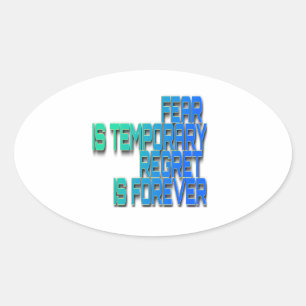 la peur est un Sticker temporaire