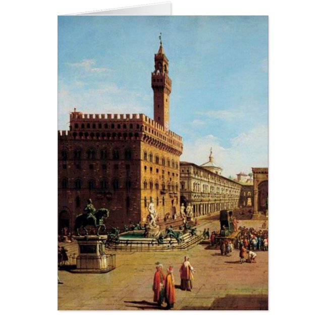 La Piazza della Signoria à Florence (Devant)