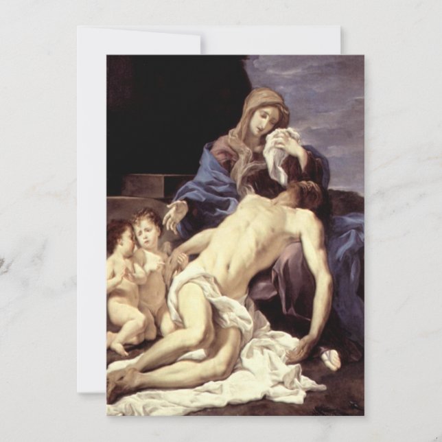 La Pieta - Lamentation du Christ - Baciccio (Devant)
