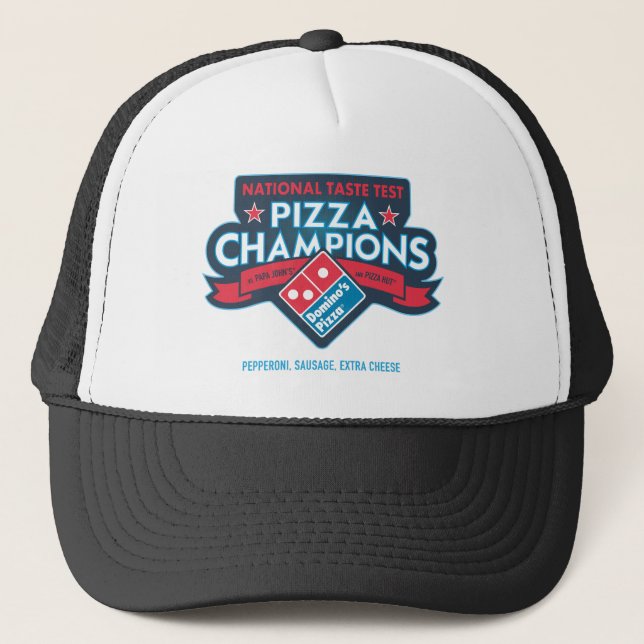 La pizza nationale soutient le casquette de (Devant)