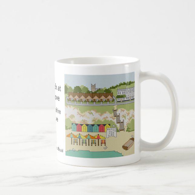 La plage à la tasse de crique de loutre (Droite)