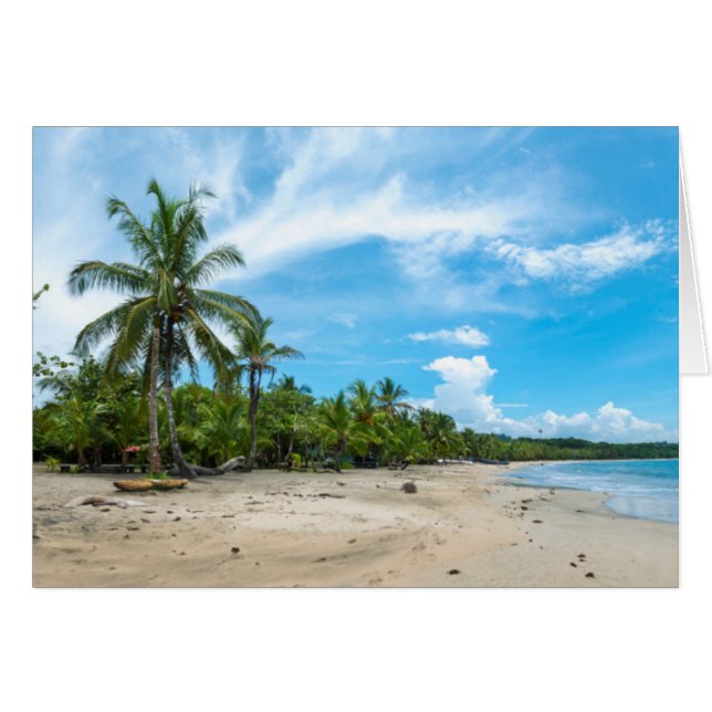 La plage de Puerto Viejo (Devant horizontal)