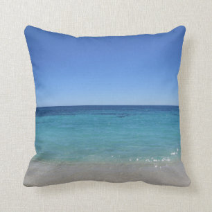 La plage pose le coussin