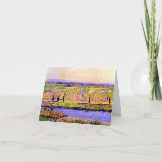 La Plaine de Gennevilliers de Caillebotte (Devant)