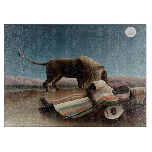 La planche à découper Sleeping Gypsy de Rousseau (Devant)
