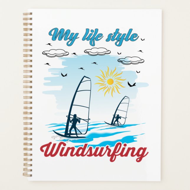 La planche à voile est mon planificateur de style  (Devant)