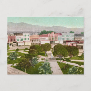 La Plaza Healdsburg CA Carte Postale Ancienne