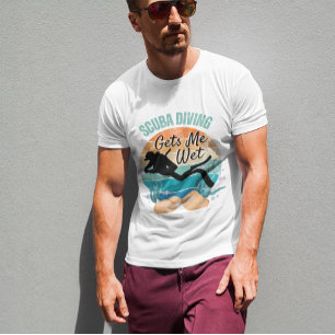 La Plongée Sous-Marine Me Donne Un T-shirt Humide