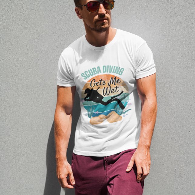 La Plongée Sous-Marine Me Donne Un T-shirt Humide (Créateur téléchargé)
