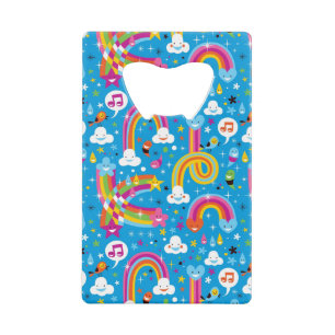 la pluie d'arcs-en-ciel de nuages laisse tomber le