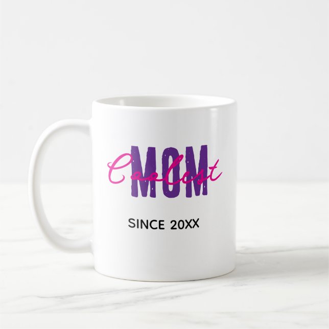 La plus cool des mamans depuis 20XX Mug (Gauche)