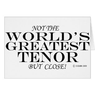 La plus grande fin de tenor