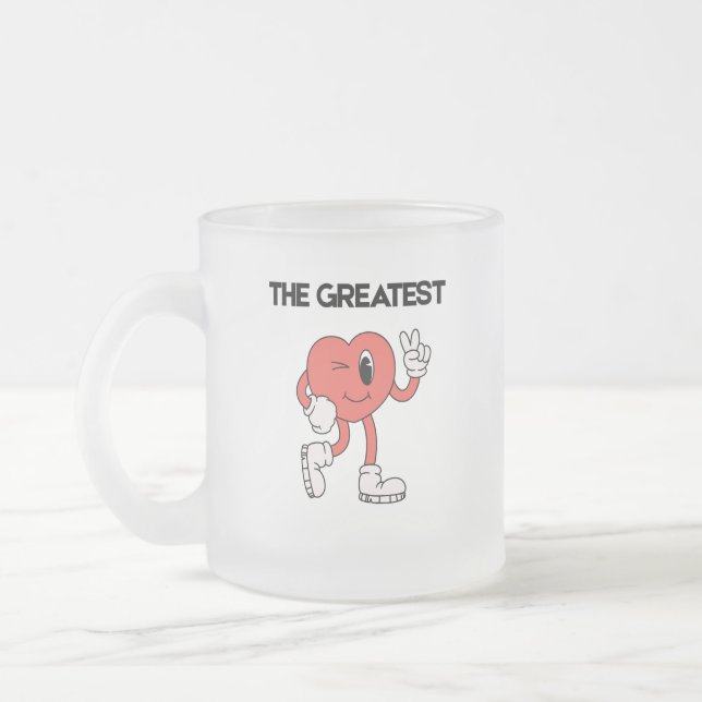 La plus grande tasse à café - Verre givré (Gauche)