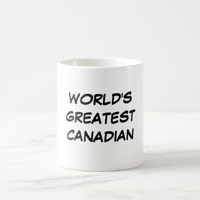 La plus grande" tasse canadienne du "monde (Centre)