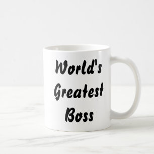 La plus grande tasse de café de patron des mondes