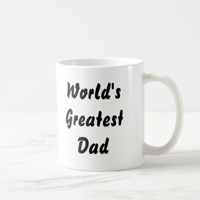 La plus grande tasse de café du papa du monde (Droite)