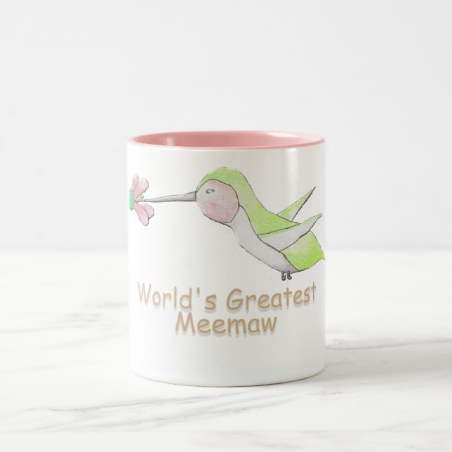 La plus grande tasse de colibri de Meemaw du monde (Centre)