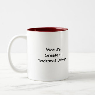 La plus grande tasse de conducteur de banquette