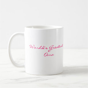 La plus grande tasse d'Oma du monde