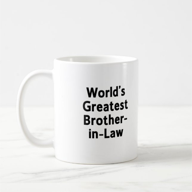 La plus grande tasse du beau-frère du monde (Gauche)