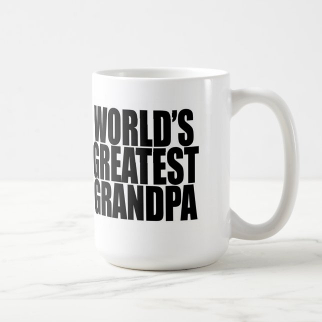 La plus grande tasse du grand-papa du monde (Droite)