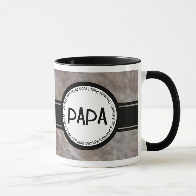 La plus grande tasse du papa du monde unique et (Droite)