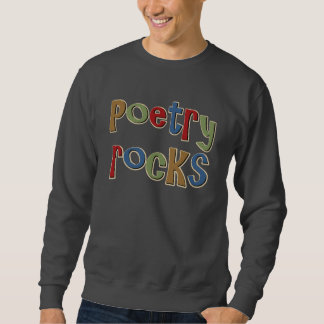 La poésie bascule le sweatshirt