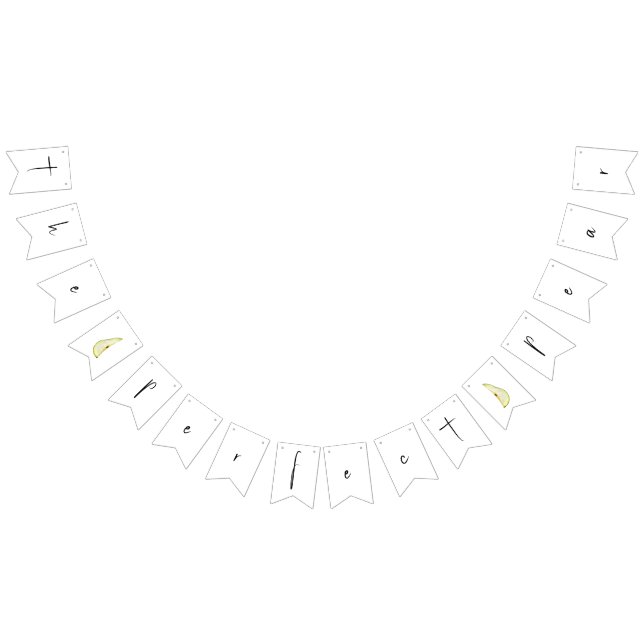 La poire parfaite - Bannière de Bunting Bienvenue (Tout)