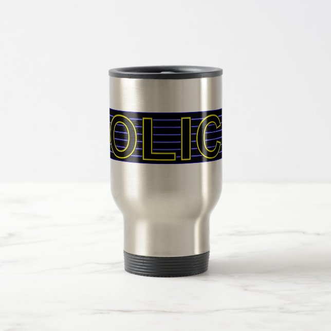 La POLICE 3 voyage tasse (Centre)