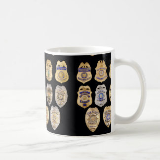 LA POLICE BADGES LA TASSE